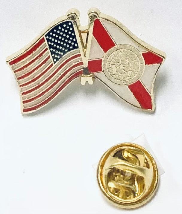 USA Florida Lapel Pin