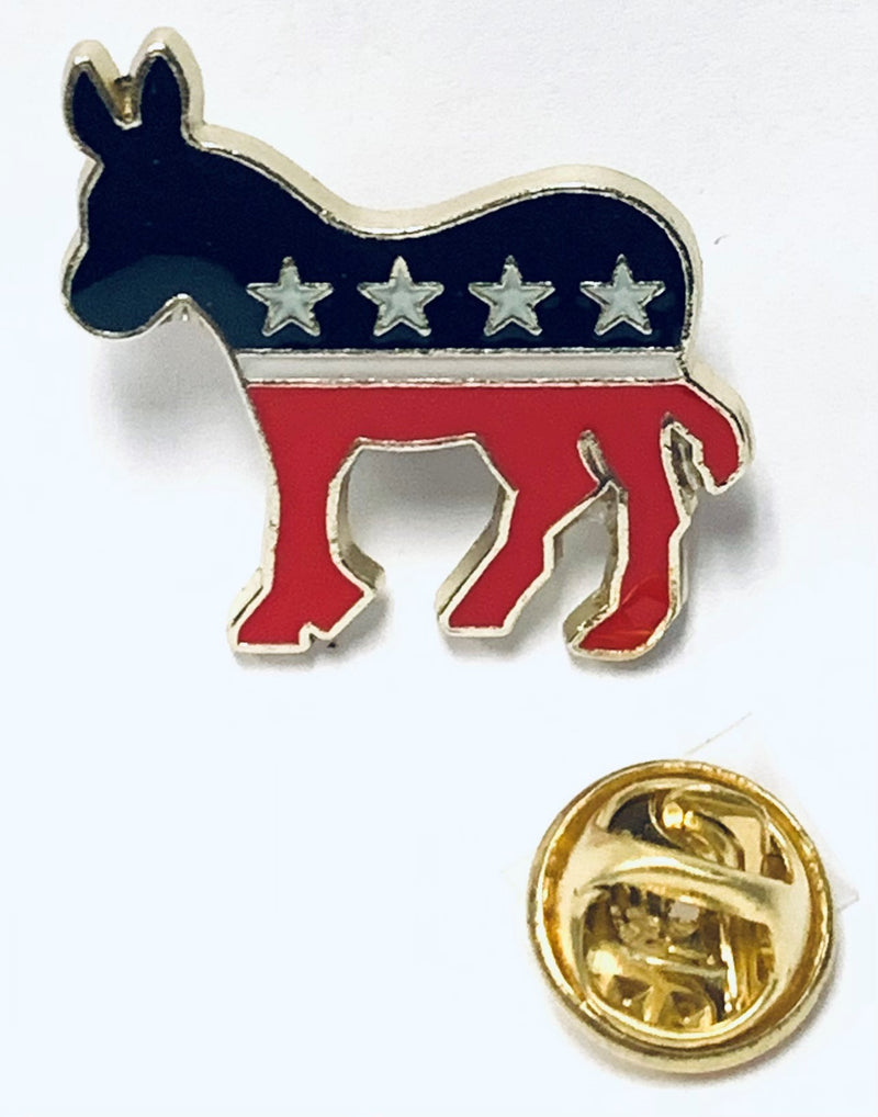 Democrat Logo Lapel Pin
