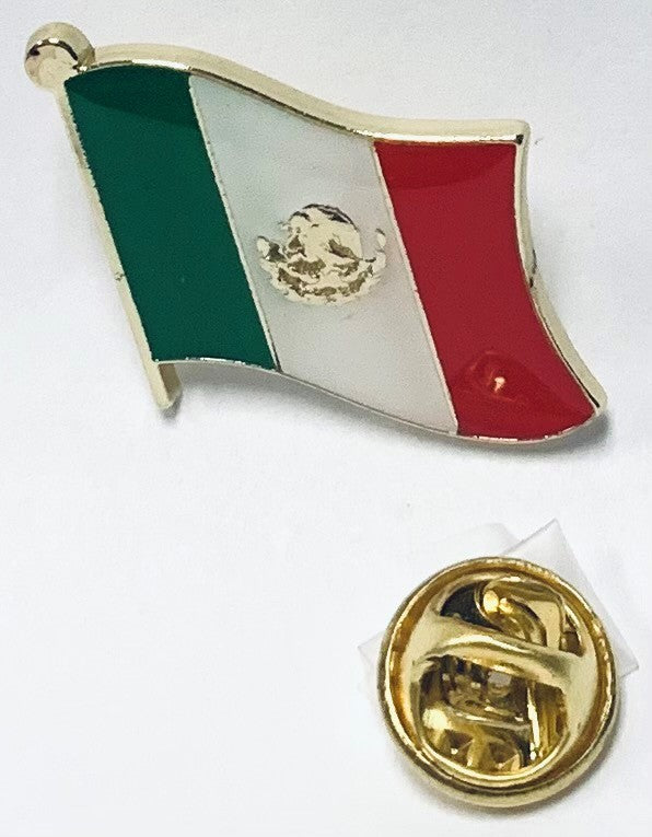 Mexico Wavy Lapel Pin