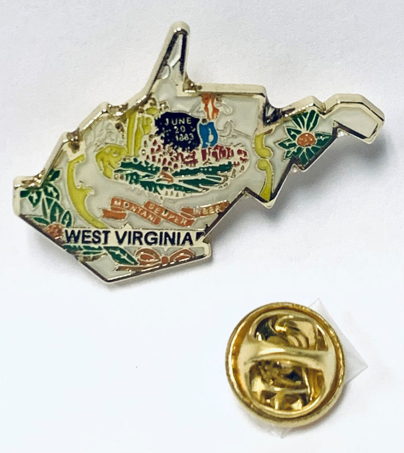 West Virginia State Lapel Pin