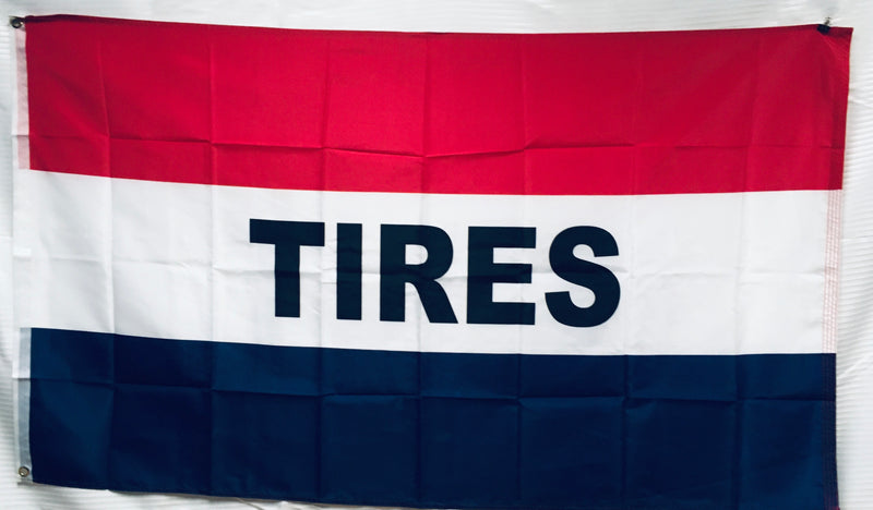 Tires 3'X5' Flag Rough Tex® 100D