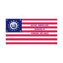 Native American 1776 Made In U.S.A. Vinyl Outdoor Quality 3.5"x7.5" Inches Bumper Stickers Limited Edition Commemorative USA Flag 2026 Decals