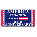 America 1776-2026 250th Anniversary Bumper Sticker| Made In USA | Limited Edition