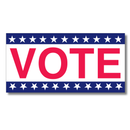 VOTE American Stars Bumper Stickers | Made in USA Democracy Matters