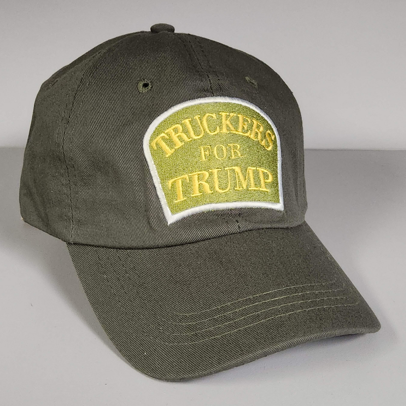 Truckers For Trump Patch Embroidered Cap