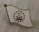 Rhode Island Wavy Lapel Pin