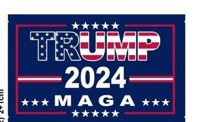 Trump 2024 MAGA USA Blue 4'x6' Flag Rough Tex® 68D Nylon