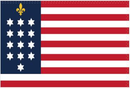 USA France Alliance 3'x5' Flag ROUGH TEX® 100D