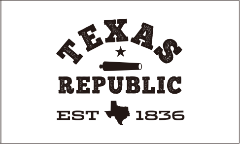 Texas Republic 1836 3'x5' Flag ROUGH TEX® 100D