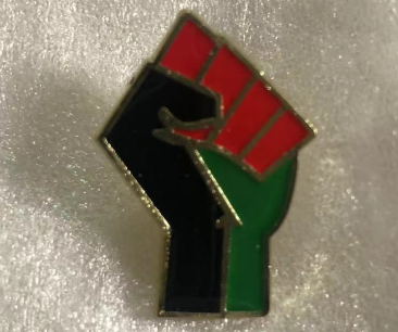 BLM Fist Lapel Pin