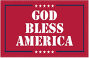 God Bless America Red 3'x5' Flag ROUGH TEX® 100D