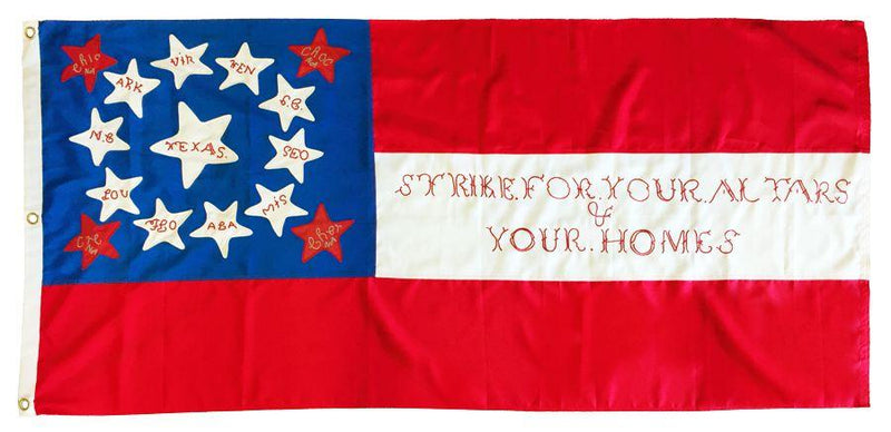 Texas 10th Cavalry 2'x3' Embroidered Flags Rough Tex® Cotton