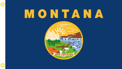 Montana 3'X5' Flag Rough Tex® 150D Nylon