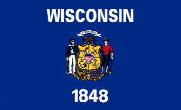 Wisconsin 3'X5' Flag Rough Tex® 150D Nylon