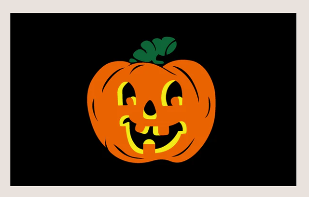 Halloween Pumpkin Black 3'X5' Flag ROUGH TEX® 100D
