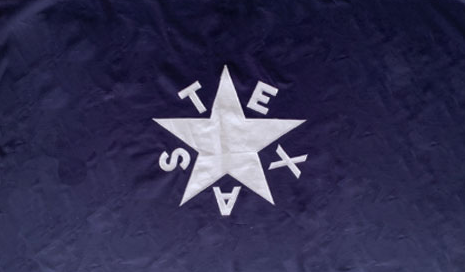 Lorenzo De Zavala 3'X5' Embroidered Flag ROUGH TEX® 300D Nylon