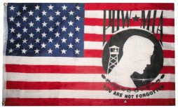 USA American POW MIA 3'x5' Flag ROUGH TEX® 68D Nylon