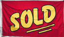 Sold Red 3'X5' Flag Rough Tex® 100D