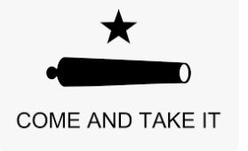 Gonzales Come and Take It 5'x8' Embroidered Flag ROUGH TEX® 300D Nylon