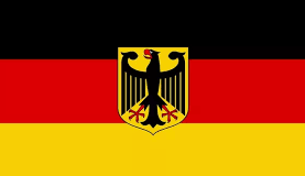Germany w Eagle 3'x5' Embroidered Flag ROUGH TEX® Cotton
