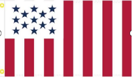 US Civil 1777 3'x5' Embroidered Flag ROUGH TEX® 600D