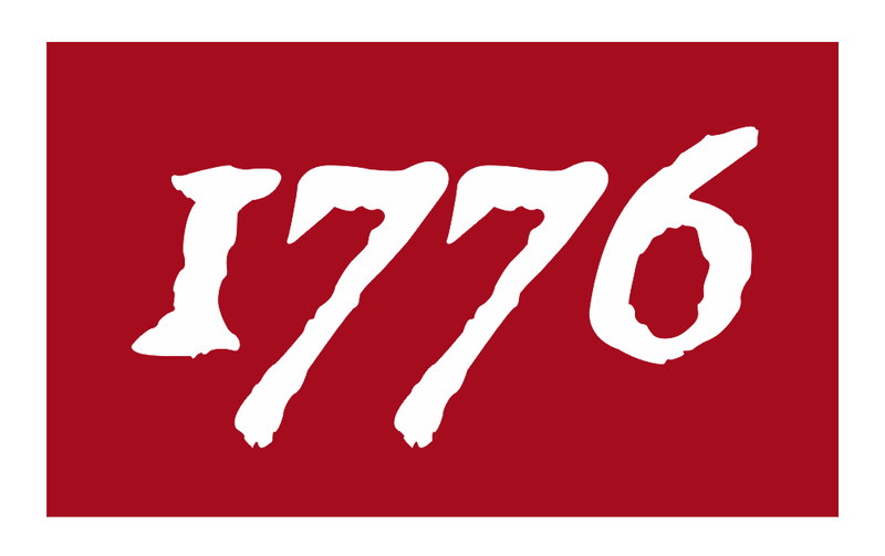 1776 Red 3'X5' Flag ROUGH TEX® 68D