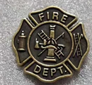 Fire Department Lapel Pin