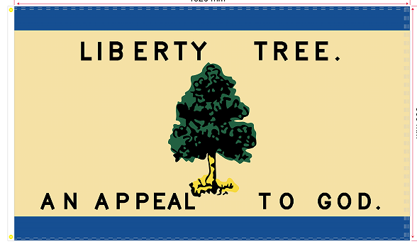 Liberty Tree 1775 3'x5' Flag ROUGH TEX® 100D