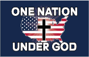 One Nation Under God USA 3'x5' Flag ROUGH TEX® 100D