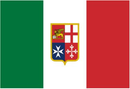 Italy Civil Ensign 1947 3'x5' Flag ROUGH TEX® 100D