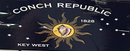Conch Republic Key West 3'X5' Double Sided Flag ROUGH TEX® 150D
