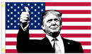 Save America Trump Victory Thumbs Up USA 3x5 Flags 100D Rough Tex MAGA American Nation Rough Tex