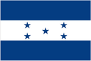 Honduras 12"x18" Double Sided Flag ROUGH TEX® 100D with Grommets