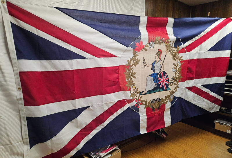 British Empire 4.5'x9' Official UK England Flag Size 100% Cotton United Kingdom