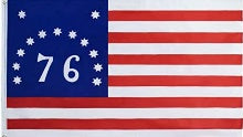 Bennington 4'x6' Embroidered Flag ROUGH TEX® 210D