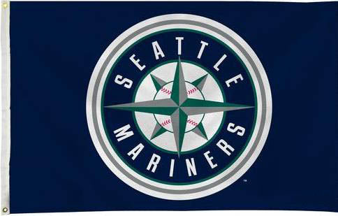 Seattle Mariners 3'X5' Flag ROUGH TEX® 100D
