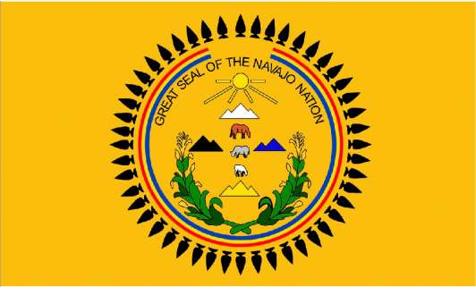 Western Navajo Nation Native American 3'X5' Double Sided Flag ROUGH TEX® 68D