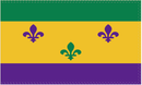 French Quarter Fleur De Lis 3'X5' Flag ROUGH TEX® 100D