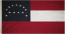 Robert E Lee 2'x3' Embroidered Flag ROUGH TEX® 600D Oxford Nylon
