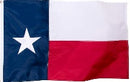 Texas 3'x5' Embroidered Flag ROUGH TEX® 210D