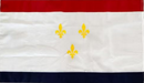 City of New Orleans 3'x5' Embroidered Flag ROUGH TEX® 210D Oxford Nylon