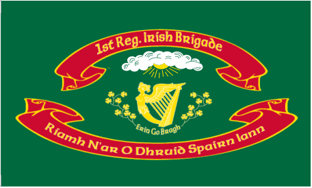 1st Irish Brigade 2'x3'  Double Sided Flag Rough Tex® 100D