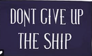 Commodore Perry Don't Give Up The Ship 2'x3' Embroidered Flag ROUGH TEX® COTTON