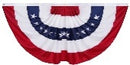 USA American Fan 1.5'x3' Embroidered Flag ROUGH TEX® 420D