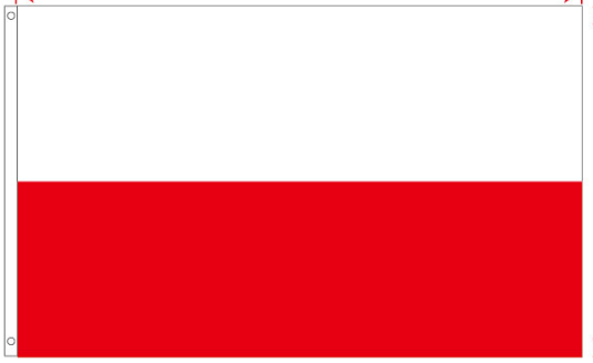 Poland 5'x8' Flag Rough Tex ® 100D