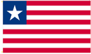 Liberia 3'X5' Flag ROUGH TEX® 100D
