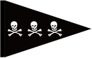 Chris Condit Pirate Pennant 24"x36" Flag Rough Tex® 100D