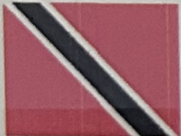 Trinidad 4"x6" Desk Stick Flag Sewn Rough Tex®