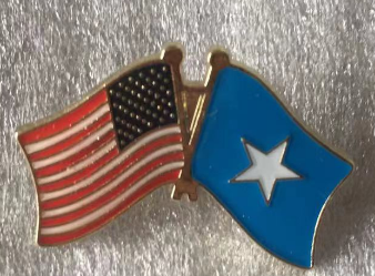 USA & Somalia Lapel Pin