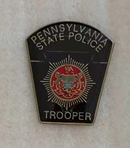Pennsylvania State Trooper Police Lapel Pins